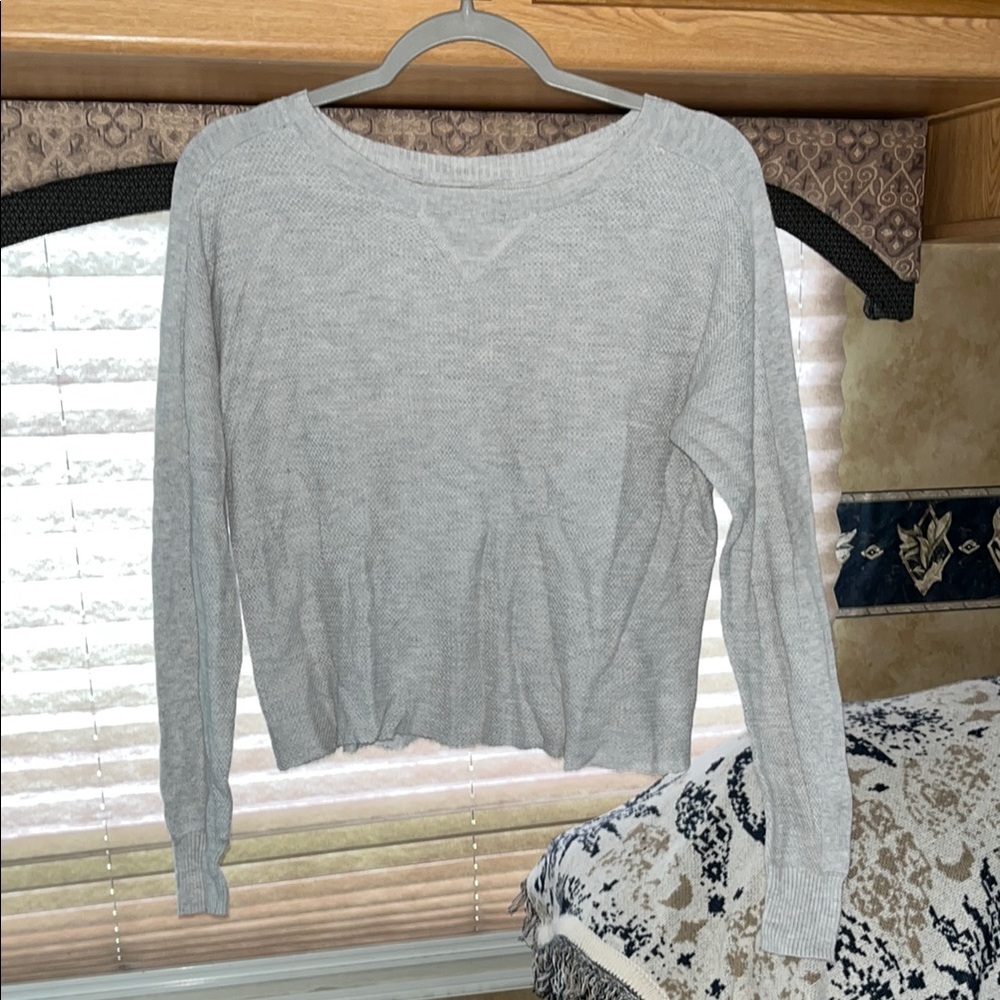 American Eagle Outfitters Gray Sweatshirt